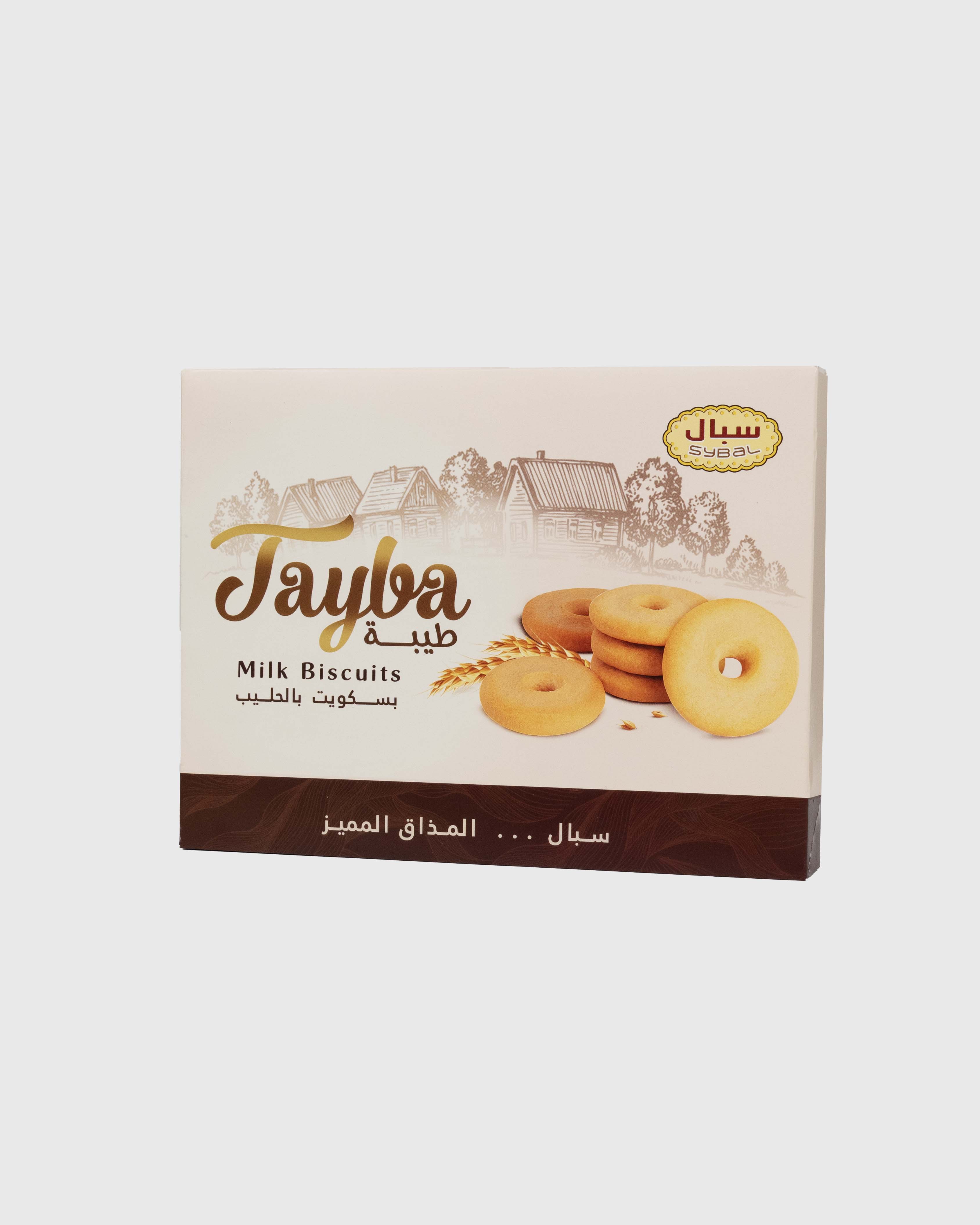 بسكويت طيبة المذاق بالحليب