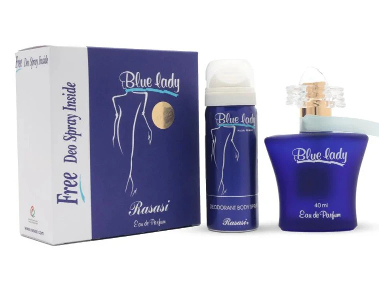 Blue lady
